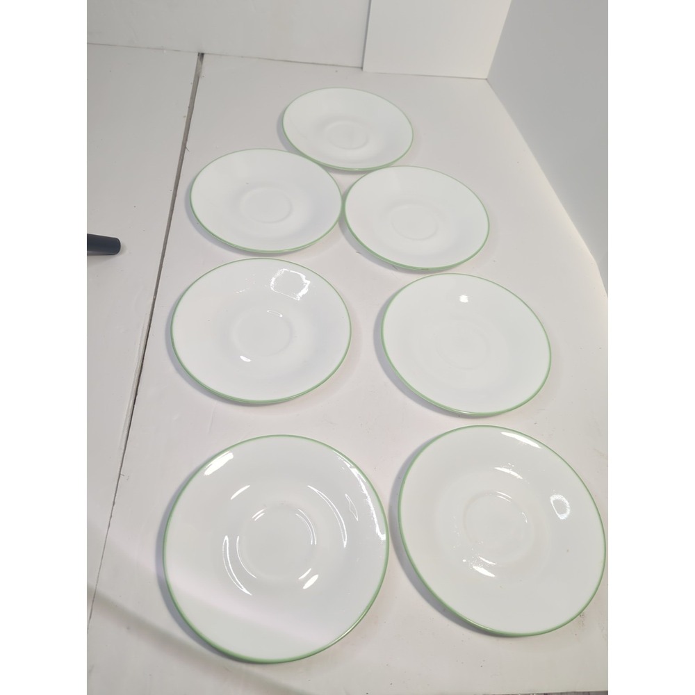 Corelle Spring Meadow 6 1/4" Coffee Cup Saucers Corning Ware Plate lot of 7
